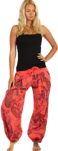 Glara Stylish harem pants with an interesting pattern (4699511)