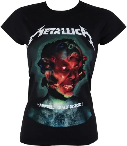 Camiseta metalica De las mujeres Metallica - cableado Portada del álbum - NNM - RMTLGSBHAR (7813594)
