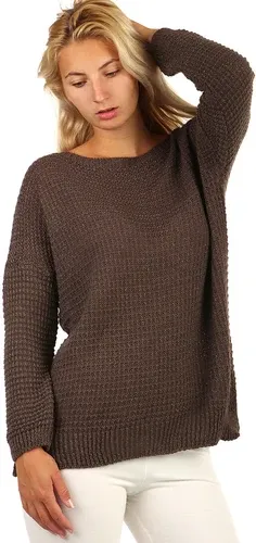 Glara Elegant women's knitted sweater (2885350)