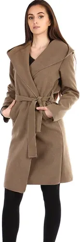 Glara Longer women's coat with hood (2884692)