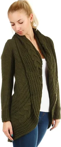 Glara Women's knitted sweater without fastening (2885187)