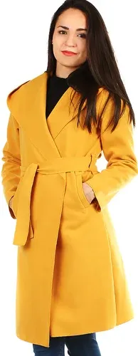 Glara Longer women's coat with hood (6142870)