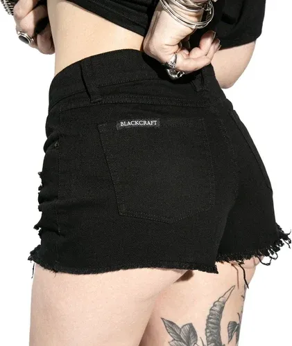 Pantalones cortos De las mujeres BLACK CRAFT - Medianoche Mezclilla - WS001MD (7814809)
