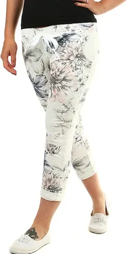 Glara Women's flower pants elegant sport (2308681)