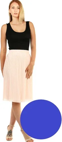 Glara Women's pleated skirt with elastic waist (2887338)