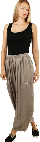 Glara Summer women's harem trousers with pockets (2888021)