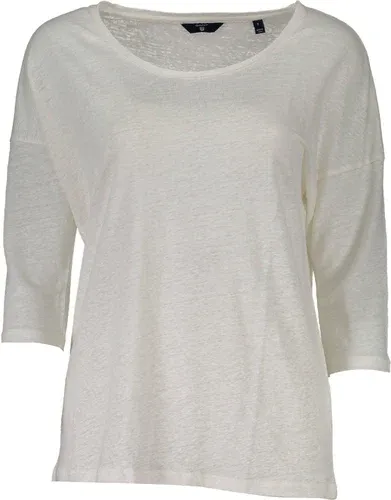 Camiseta Manga Corta Mujer Gant Blanco (8379121)