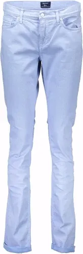 Pantalon Azul Claro Mujer Gant (8378205)