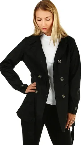 Glara Women's trench coat plus size (3818691)