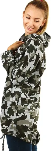Glara Long camouflage cardigan (2885259)