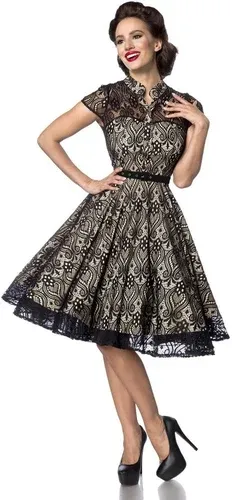 Glara Luxury lace vintage dress (2308662)