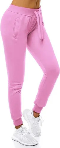 Pantalón de chándal para mujer rosa claro OZONEE JS/CK01 (3174168)