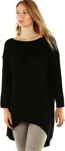 Glara Women's oversized long sweater single color (8768214)
