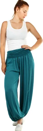 Glara Single color ladies harem pants (5125137)