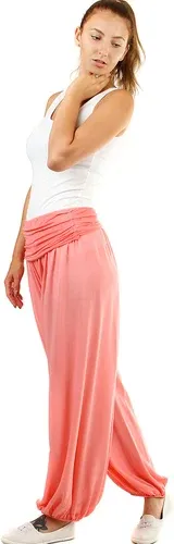 Glara Single color ladies harem pants (2887992)