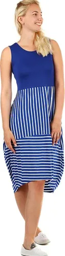 Glara Long summer dress with stripes (2885091)