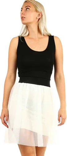 Glara Women's tulle mini skirt (2887185)