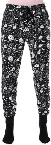 Pantalones de mujer (pijama) KILLSTAR - Dark Slumbers - BLACK - KSRA001905 (7819892)