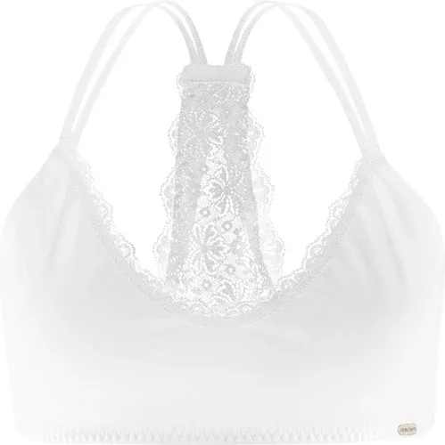 Glara Bralette with lace made of organic cotton (2927685)