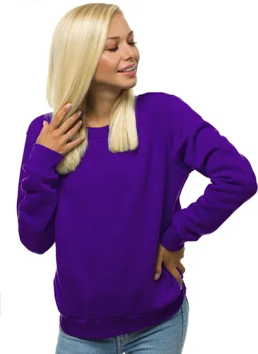 Sudadera de mujer violeta OZONEE JS/W01Z (3282619)