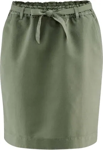 Glara Women's linen skirt with organic cotton (3852339)