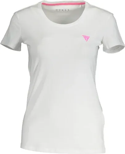 Camiseta Guess Jeans Manga Corta Mujer Blanco (8379981)