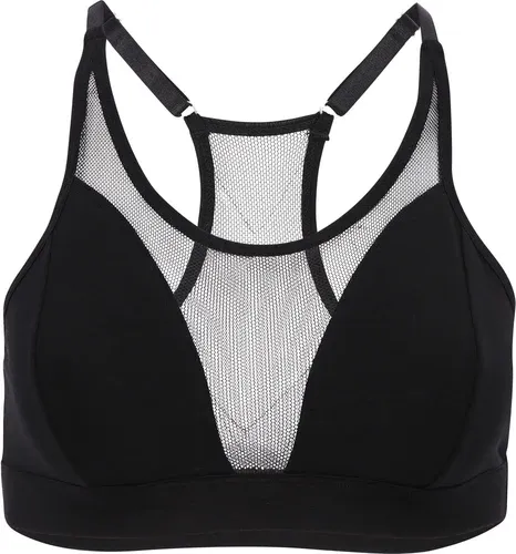 Glara Women's sports bra with mesh (3819326)