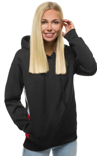 Sudadera de mujer negra OZONEE JS/JK88125/3 (3512233)