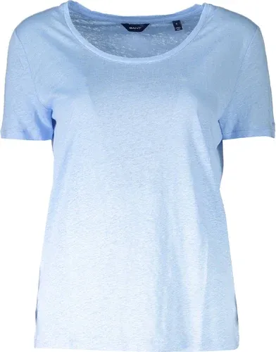 Camiseta Manga Corta Mujer Gant Azul Claro (8379439)