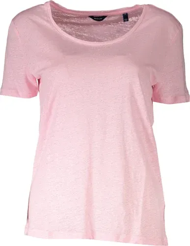 Camiseta Manga Corta Mujer Gant Rosa (8379438)