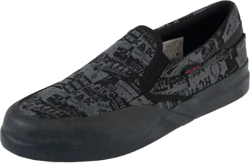 Zapatos de mujer DC - AC / DC - TNT. - SLIP ON - NEGRO - ADBS300363-BLK (7822145)