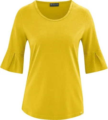 Glara Organic cotton hem t-shirt short sleeves (3881671)