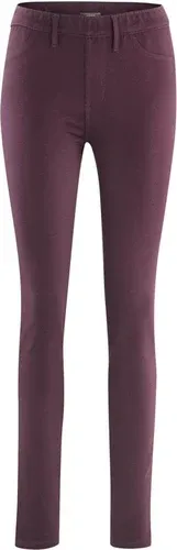 Glara Women's leggings with loops made of bio-cotton (6815910)