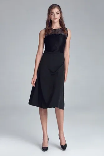 Glara Women's black dress (4979135)