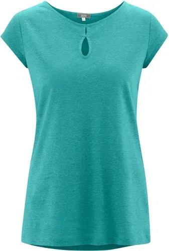 Glara Women's eco shirt with boat neck (4979253)