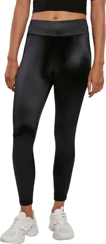 URBAN CLASSICS Pantalones de mujer (leggings) URBAN CASSICS - Shiny High Waist Leggings - black - TB3789 (7822615)