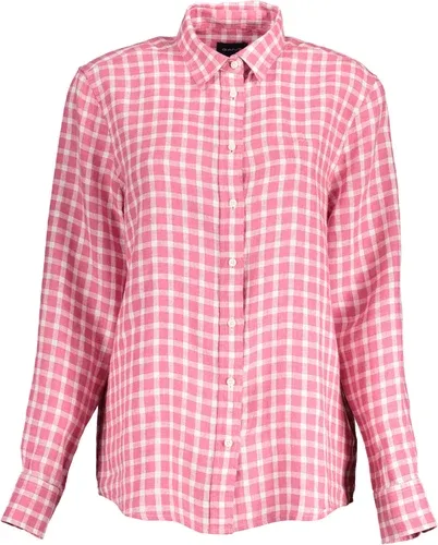 Camisa De Manga Larga De Mujer Rosa Gant (8380606)