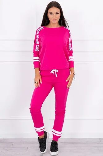 Glara Women's sports suit with slits (4315528)