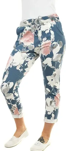 Glara Sweatpants in 7/8 length with floral print (6815877)