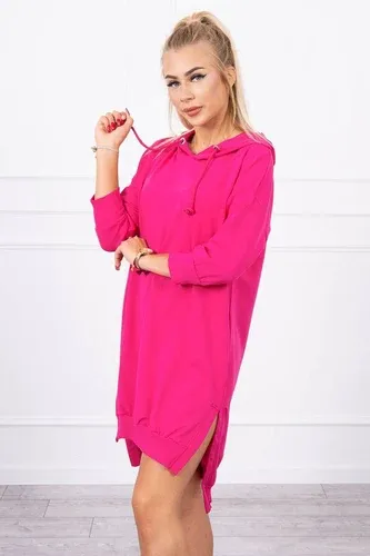 Glara Solid colour sweatshirt dress with pockets (4979139)