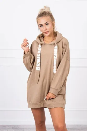 Glara Oversized women's sweatshirt dress (5463075)