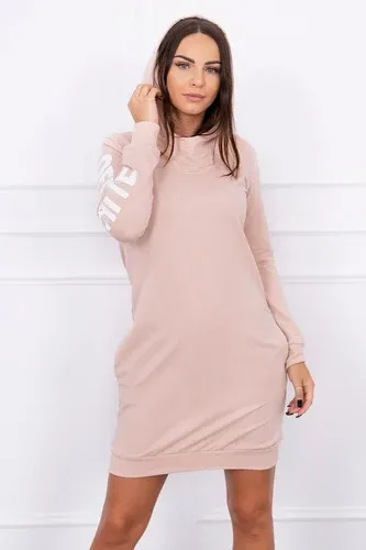 Glara Women's cotton sweatshirt dress (4979192)
