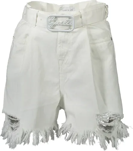 Pantalon Corto Mujer Gaelle Paris Blanco (8380894)