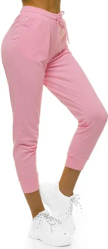 Pantalón de chándal para mujer rosa claro OZONEE O/MB2002/21 (4646426)