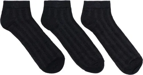 1 People Ankle Socks - All Black (5026240)