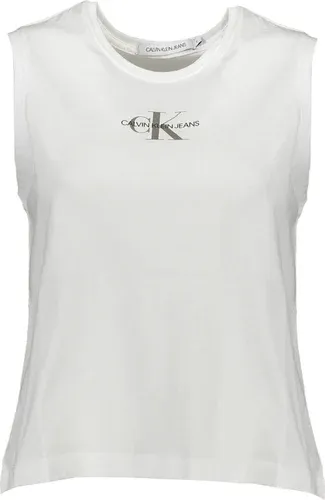 Camiseta De Tirantes De Mujer Calvin Klein Blanco (8381340)
