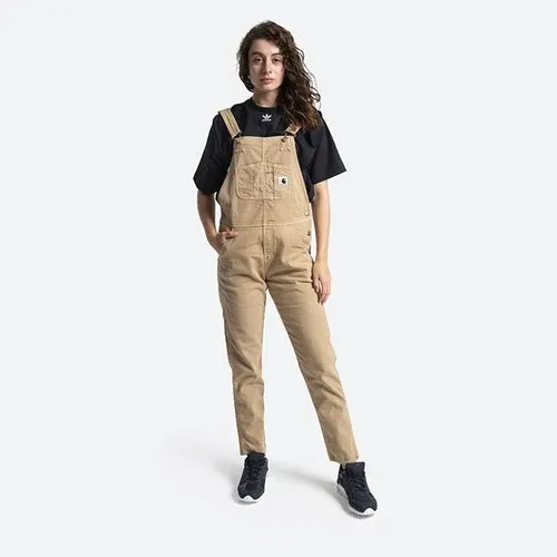 Mono mujer Carhartt WIP en Babero Overall I028634 DUSTY h BROWN (5242833)