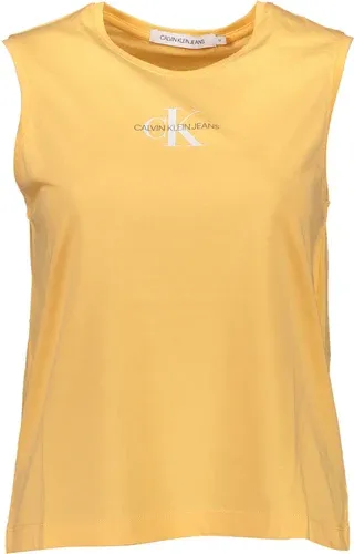 Camiseta De Mujer Calvin Klein Naranja (8381355)