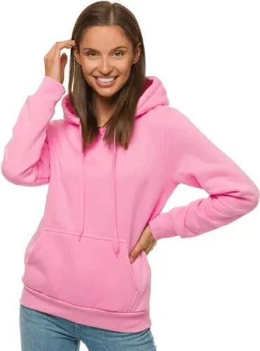 Sudadera de mujer rosa en polvo OZONEE JS/W02Z (5277983)