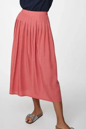 Glara Women's solid colour eco skirt (6103203)